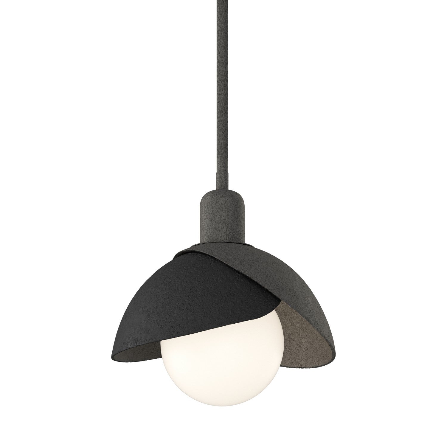 Hubbardton Forge - 181183-SKT-MULT-20-10 - One Light Pendant - Brooklyn - Natural Iron