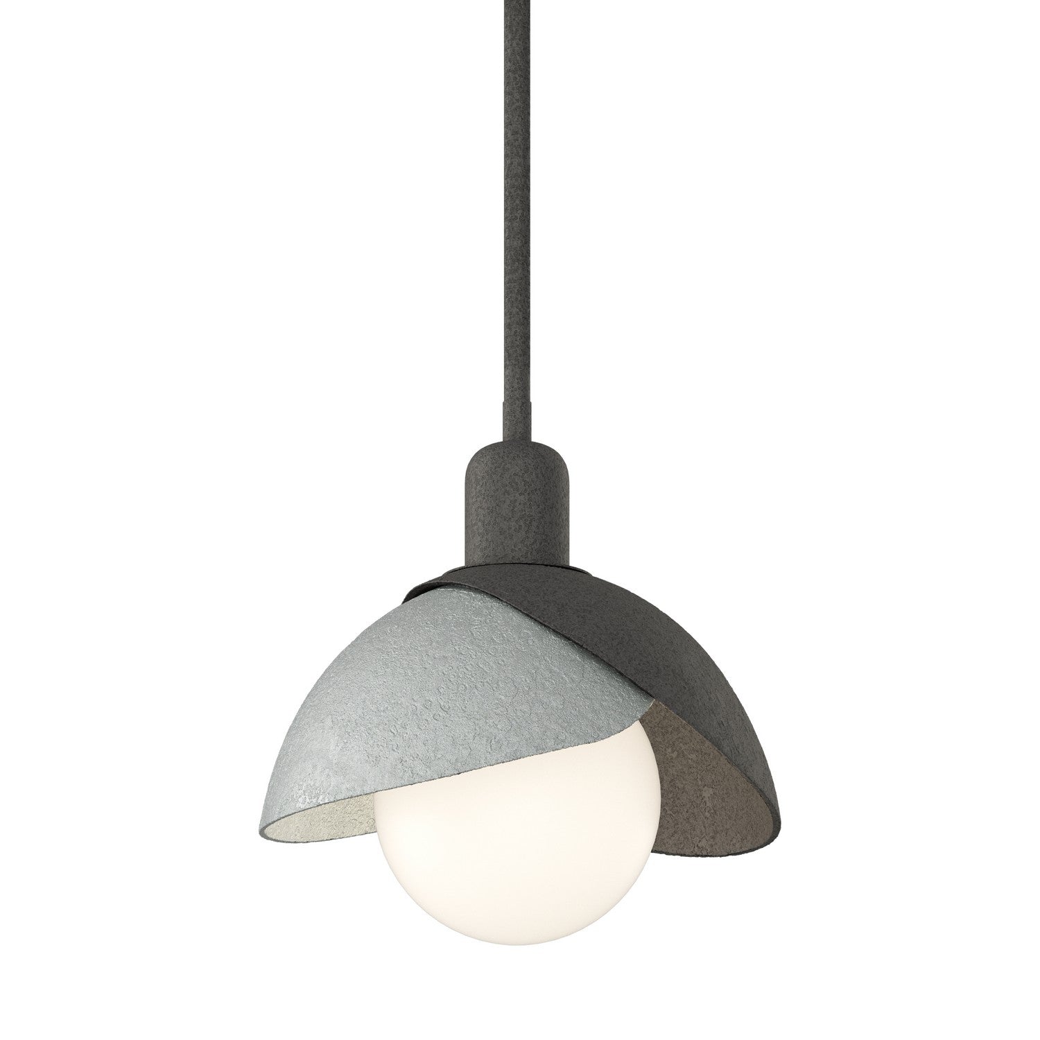 Hubbardton Forge - 181183-SKT-MULT-20-82 - One Light Pendant - Brooklyn - Natural Iron
