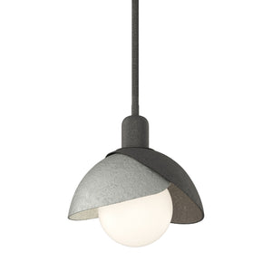 Hubbardton Forge - 181183-SKT-MULT-20-85 - One Light Pendant - Brooklyn - Natural Iron