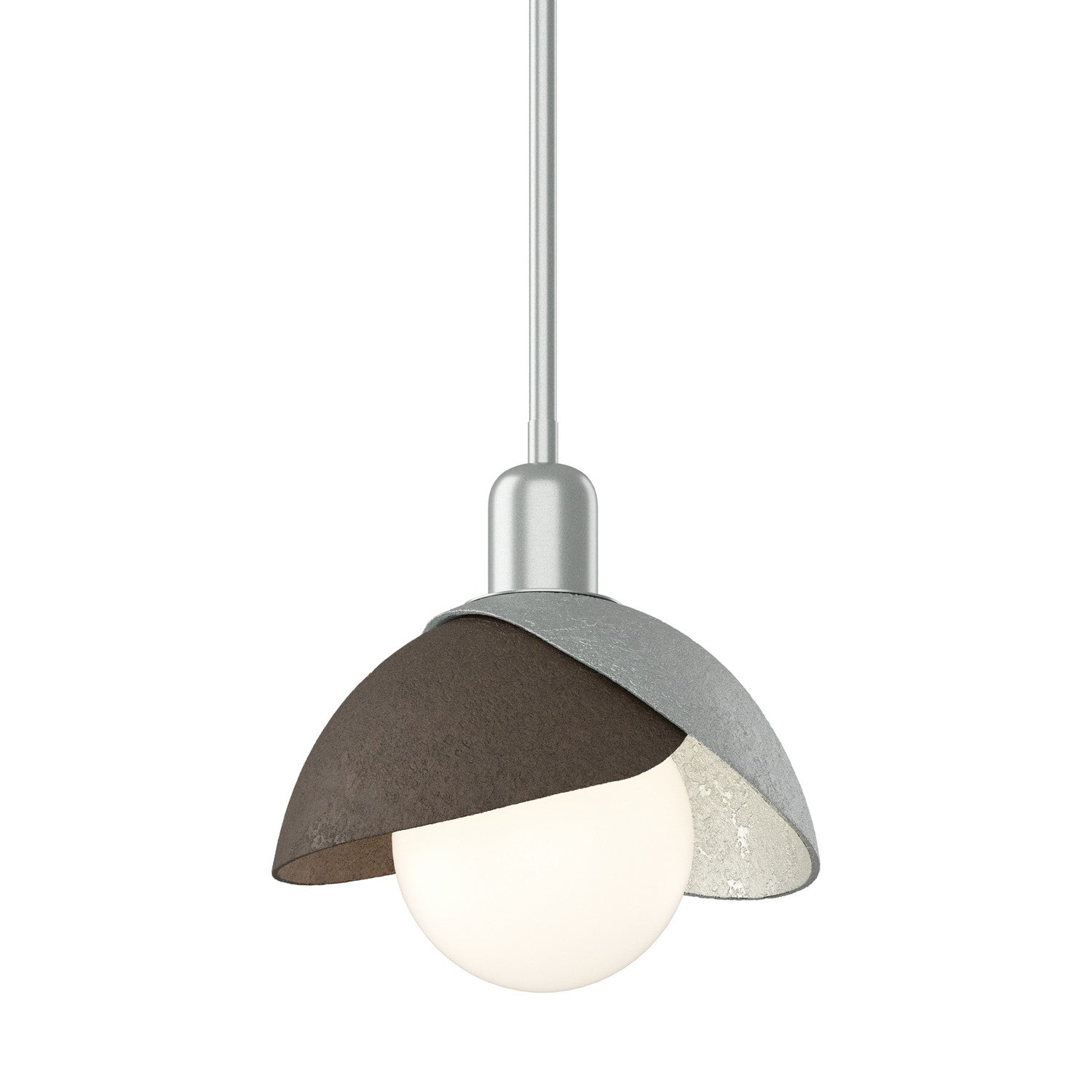 Hubbardton Forge - 181183-SKT-MULT-82-05 - One Light Pendant - Brooklyn - Vintage Platinum
