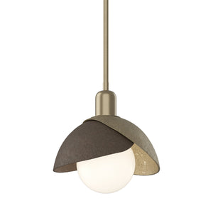 Hubbardton Forge - 181183-SKT-MULT-84-05 - One Light Pendant - Brooklyn - Soft Gold