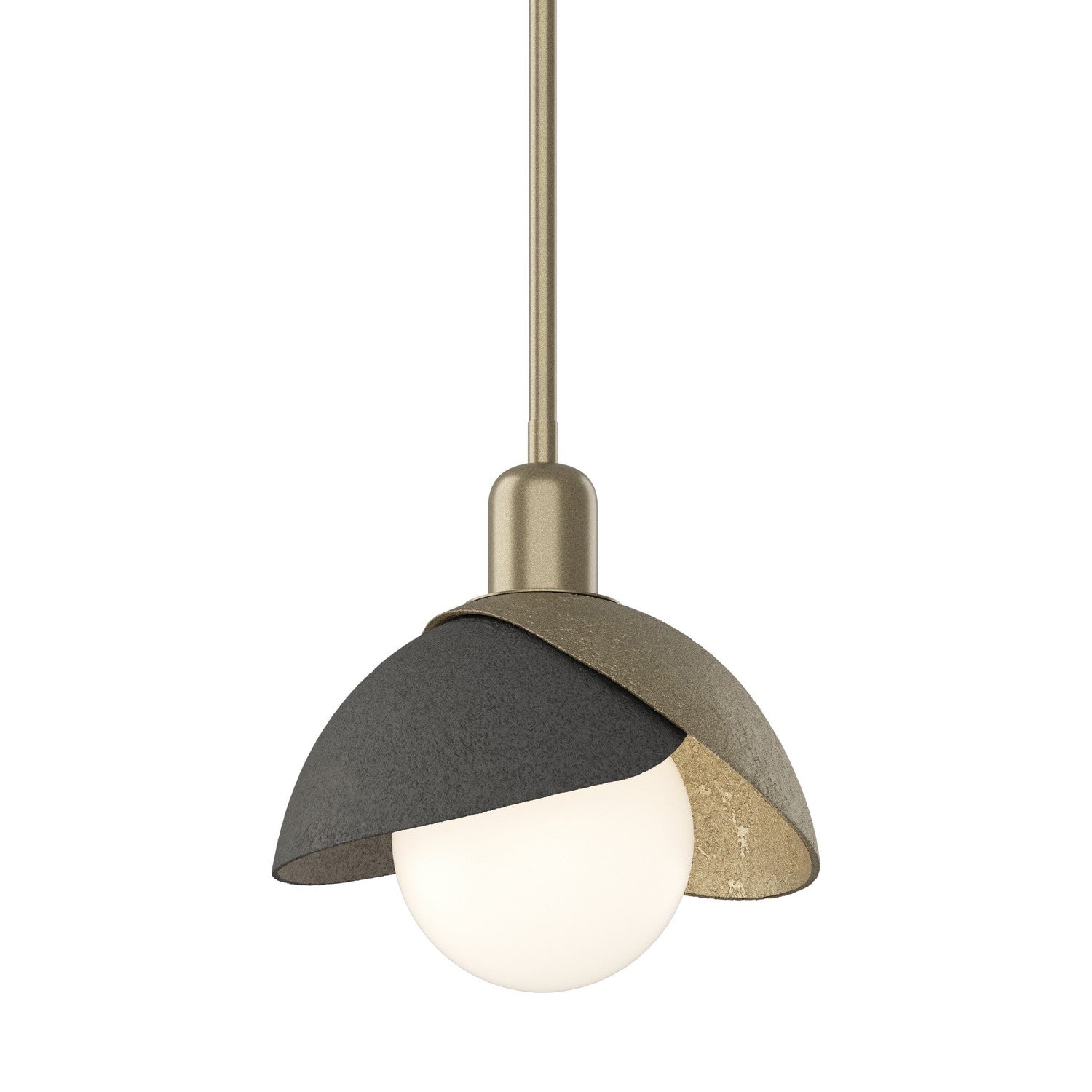 Hubbardton Forge - 181183-SKT-MULT-84-20 - One Light Pendant - Brooklyn - Soft Gold