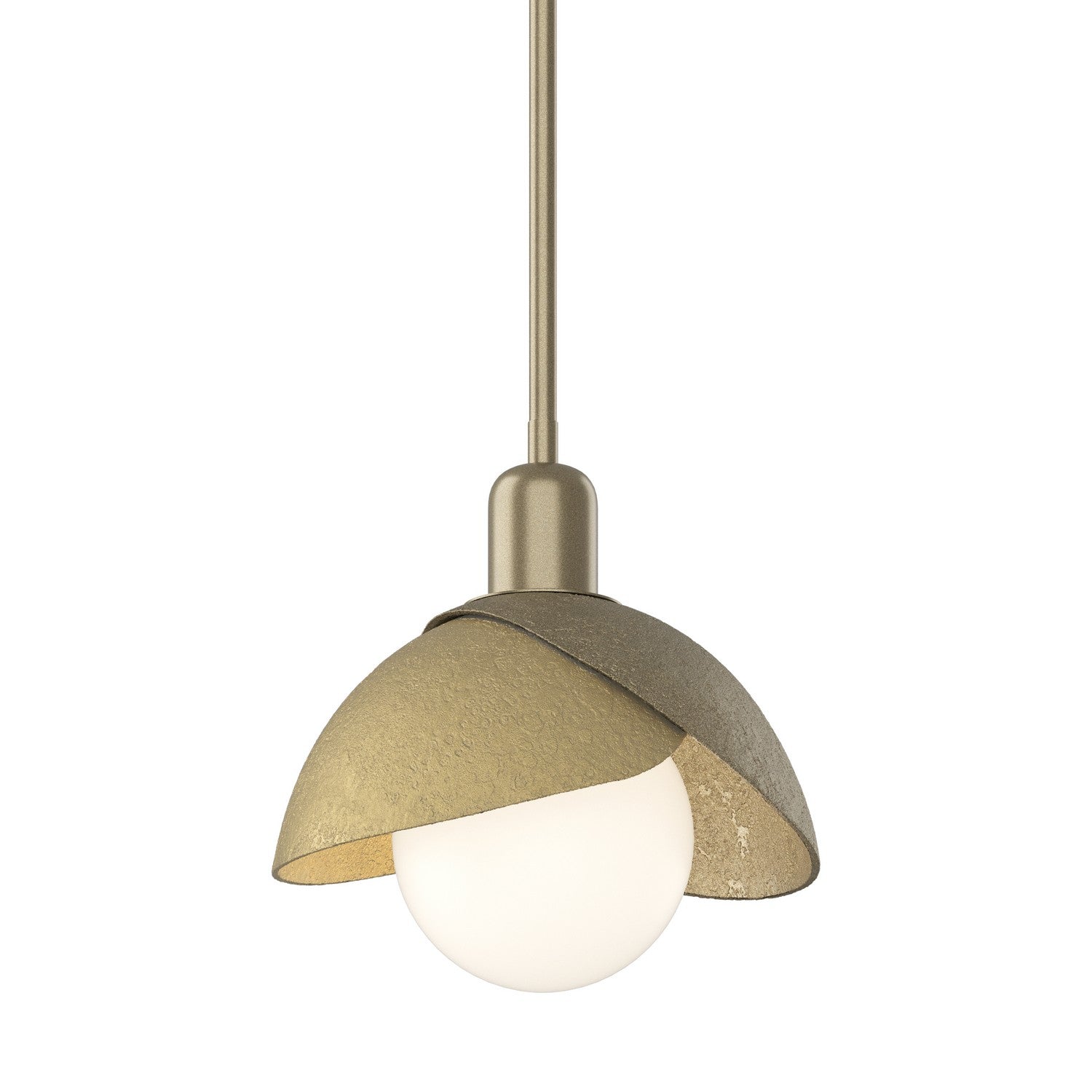 Hubbardton Forge - 181183-SKT-MULT-84-86 - One Light Pendant - Brooklyn - Soft Gold