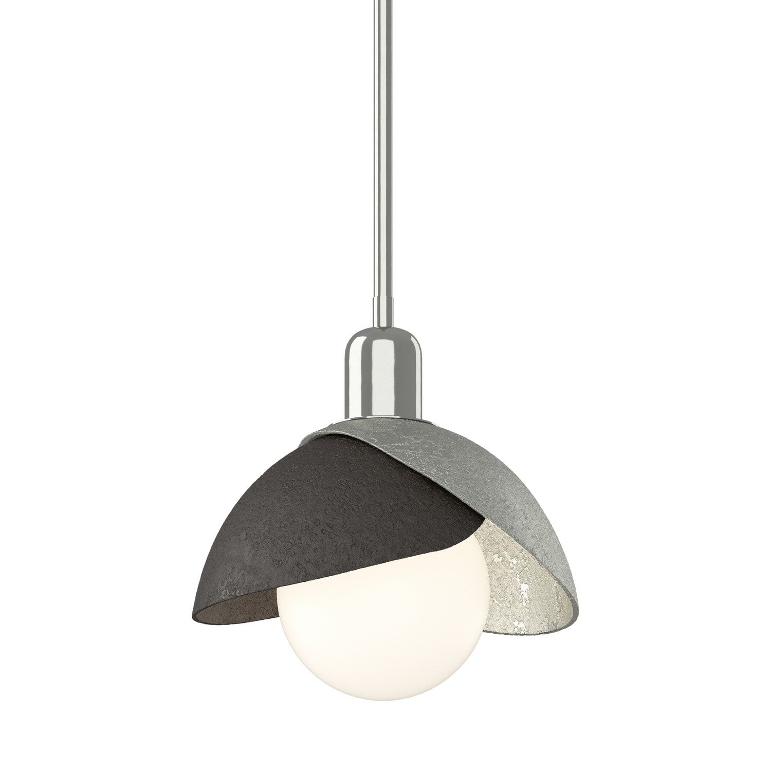 Hubbardton Forge - 181183-SKT-MULT-85-14 - One Light Pendant - Brooklyn - Sterling