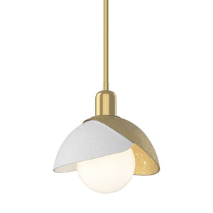 Hubbardton Forge - 181183-SKT-MULT-86-02 - One Light Pendant - Brooklyn - Modern Brass