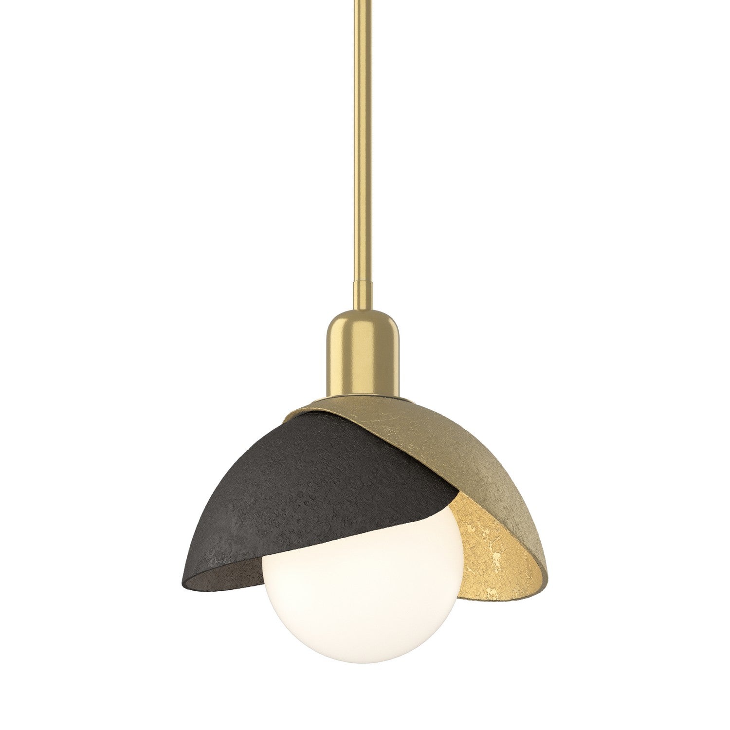 Hubbardton Forge - 181183-SKT-MULT-86-14 - One Light Pendant - Brooklyn - Modern Brass