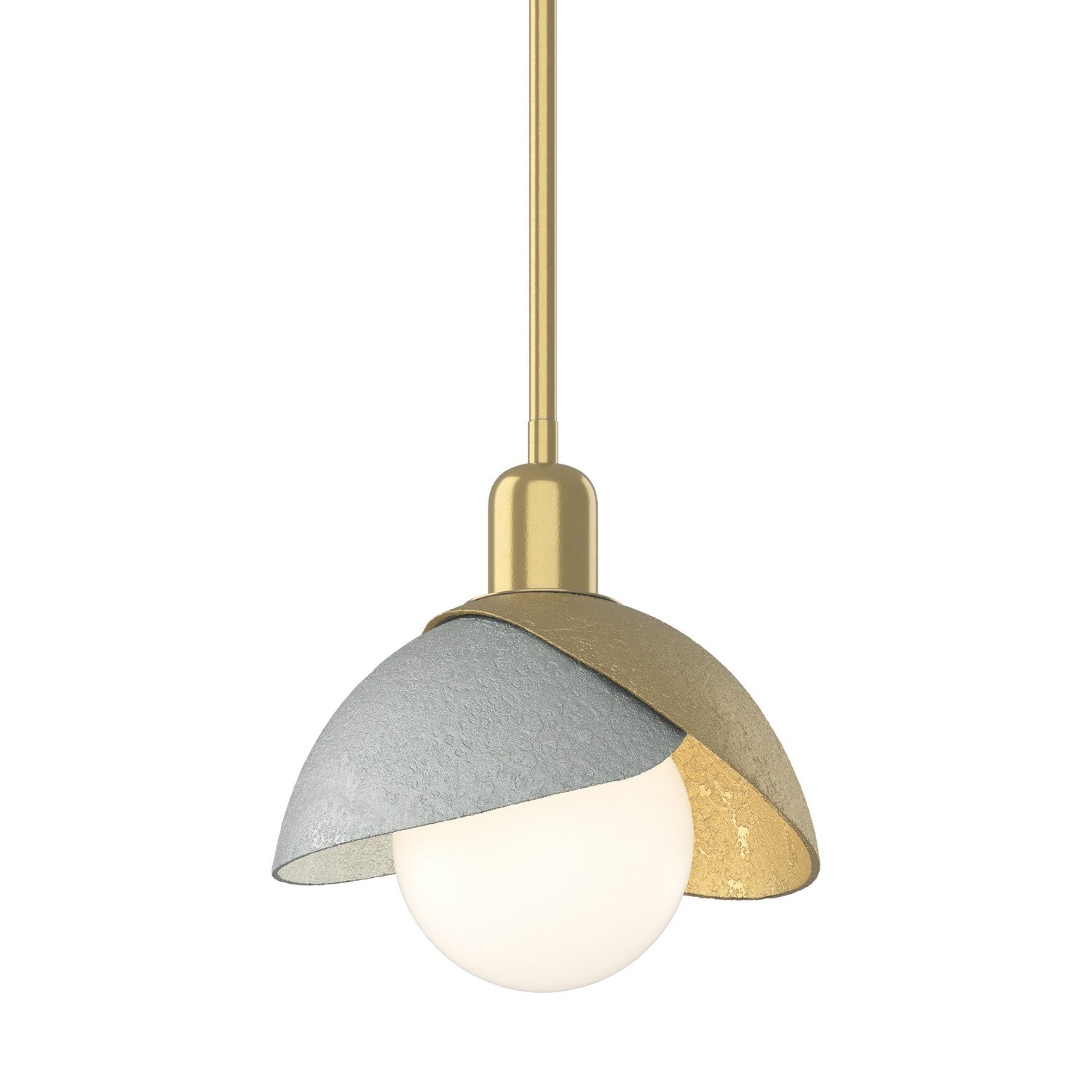 Hubbardton Forge - 181183-SKT-MULT-86-82 - One Light Pendant - Brooklyn - Modern Brass