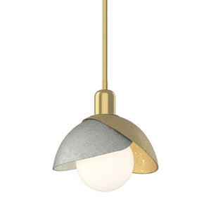 Hubbardton Forge - 181183-SKT-MULT-86-85 - One Light Pendant - Brooklyn - Modern Brass