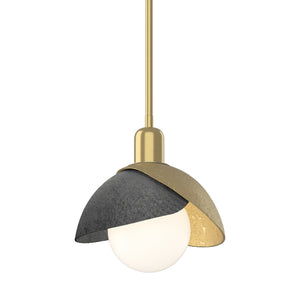 Hubbardton Forge - 181183-SKT-MULT-86-89 - One Light Pendant - Brooklyn - Modern Brass