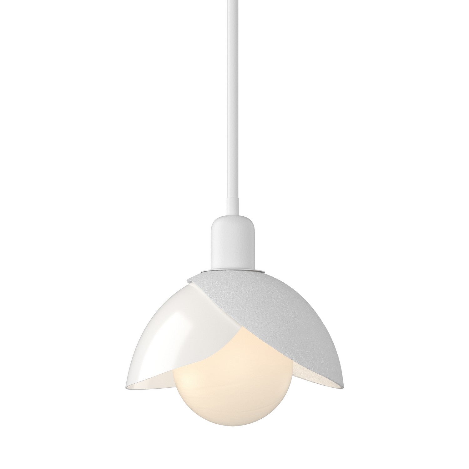 Hubbardton Forge - 181184-SKT-MULT-02-BB0757 - One Light Pendant - Brooklyn - White