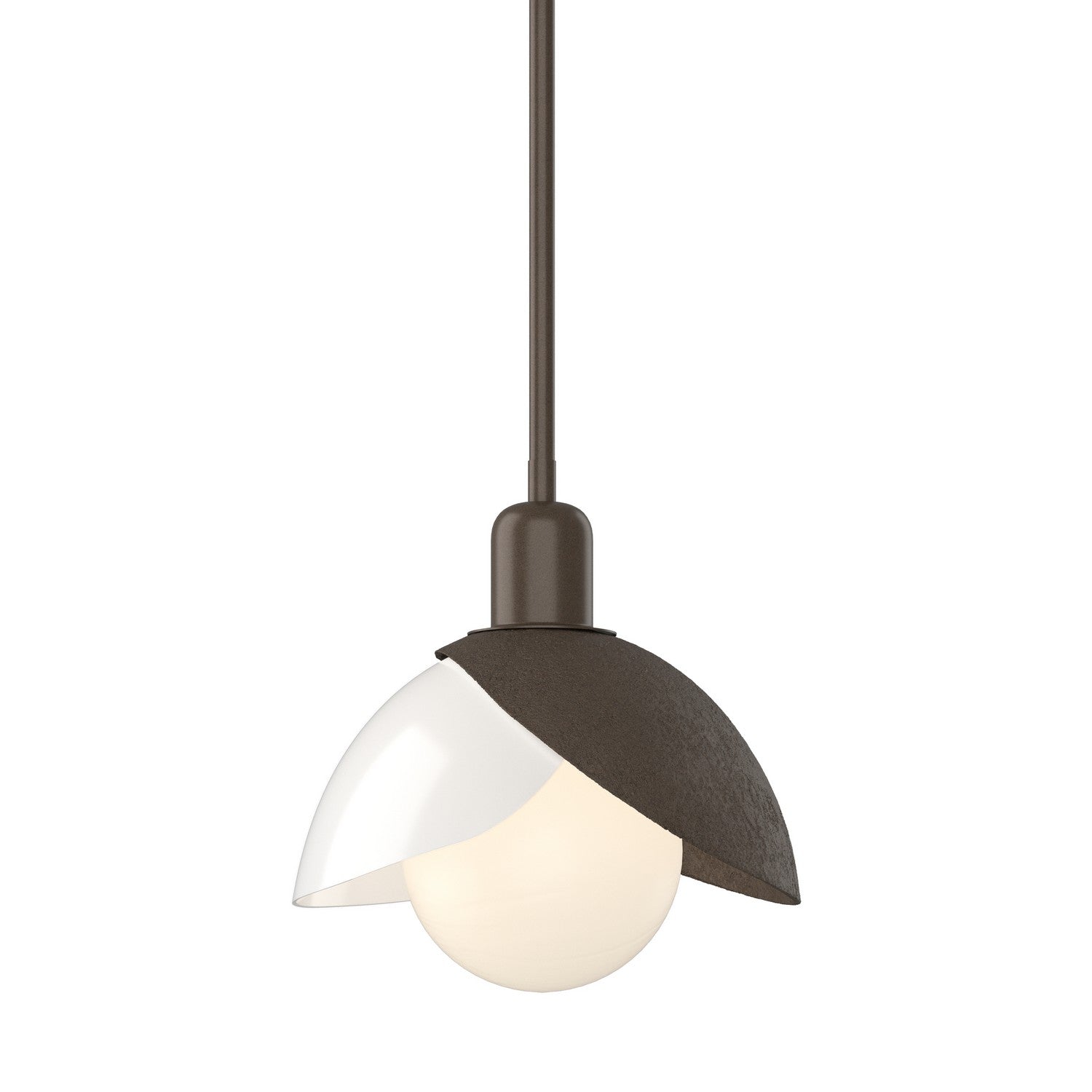 Hubbardton Forge - 181184-SKT-MULT-05-BB0757 - One Light Pendant - Brooklyn - Bronze