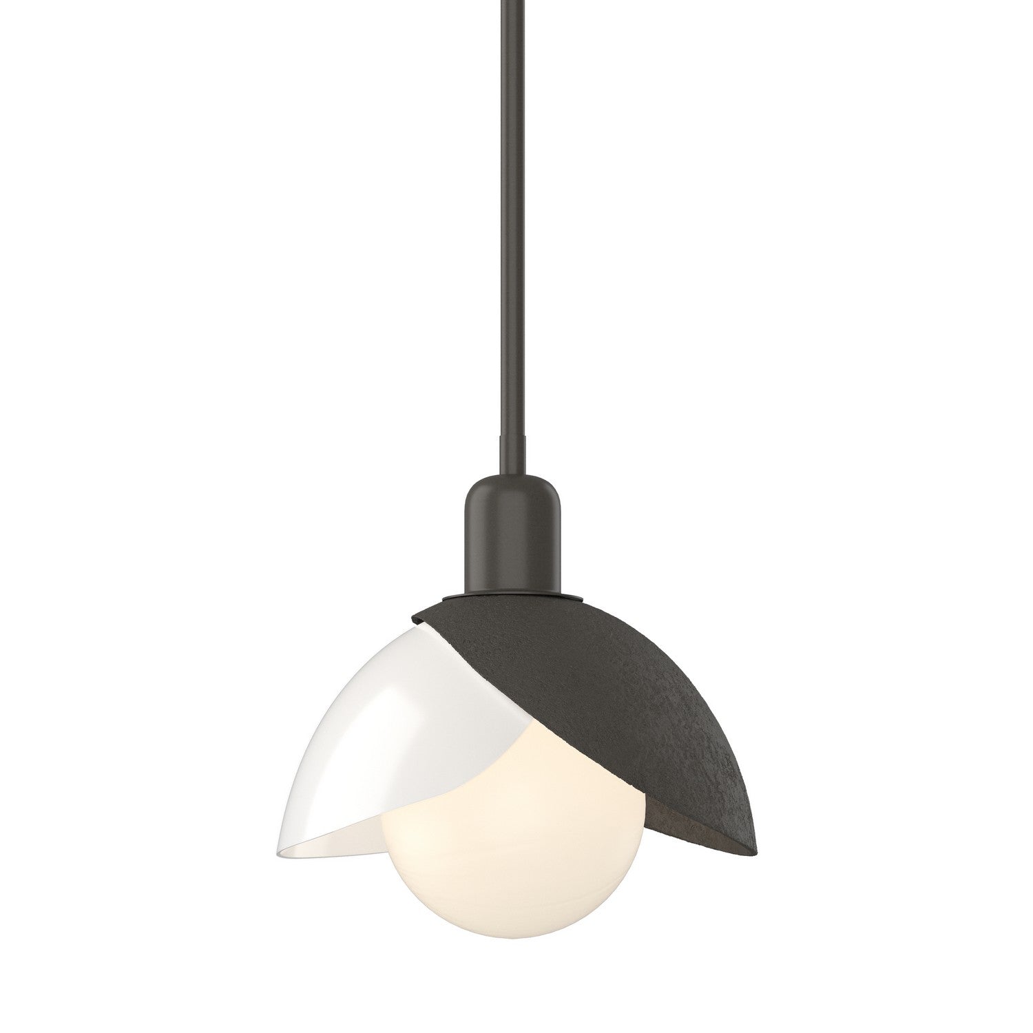 Hubbardton Forge - 181184-SKT-MULT-07-BB0757 - One Light Pendant - Brooklyn - Dark Smoke