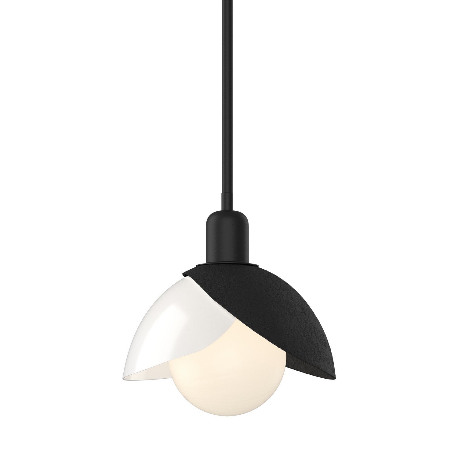 Hubbardton Forge - 181184-SKT-MULT-10-BB0757 - One Light Pendant - Brooklyn - Black