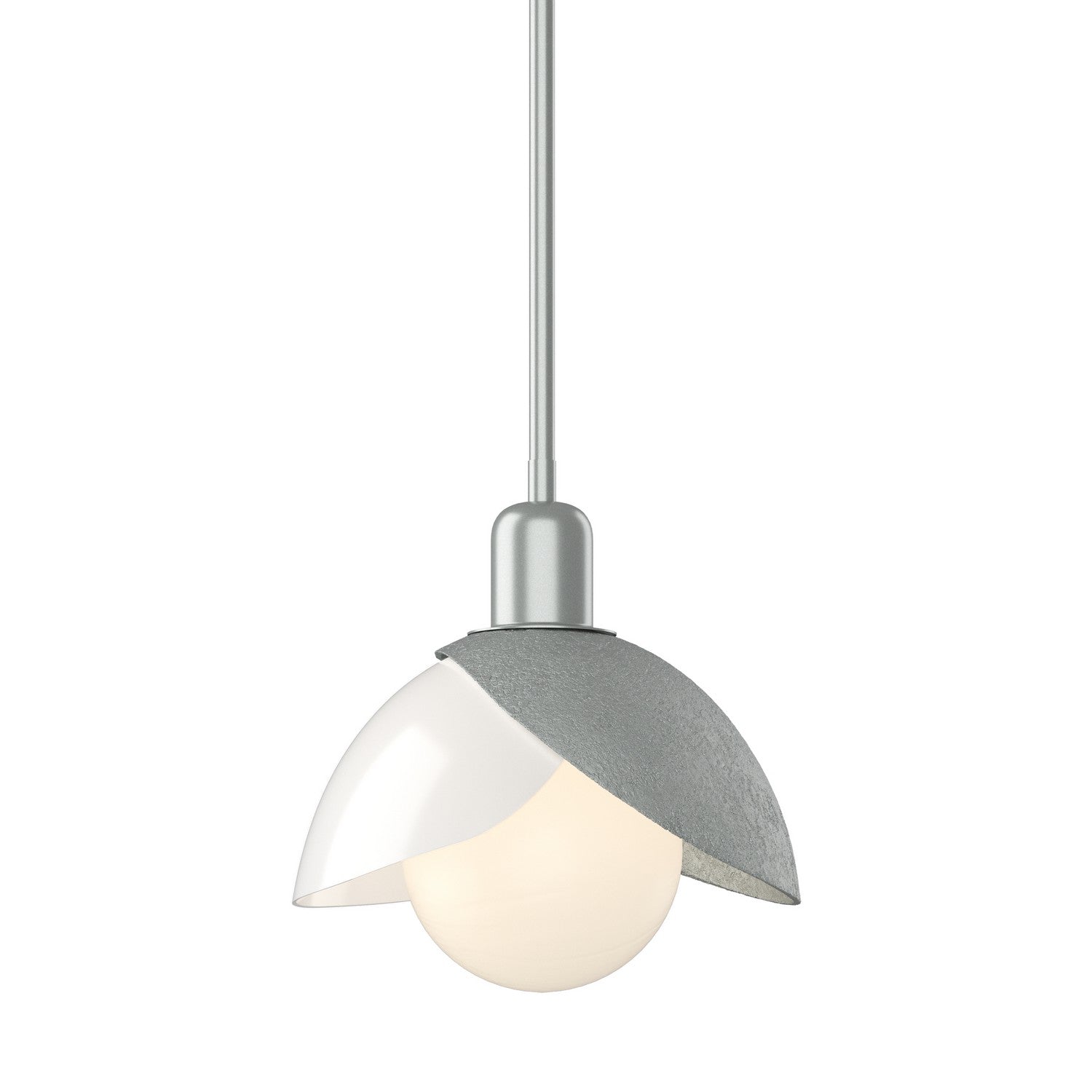 Hubbardton Forge - 181184-SKT-MULT-82-BB0757 - One Light Pendant - Brooklyn - Vintage Platinum