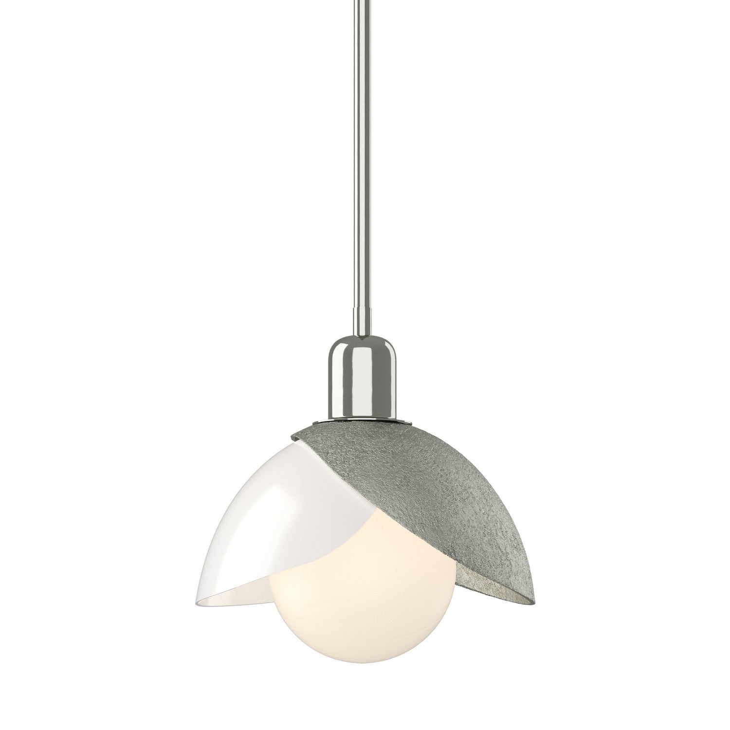 Hubbardton Forge - 181184-SKT-MULT-85-BB0757 - One Light Pendant - Brooklyn - Sterling