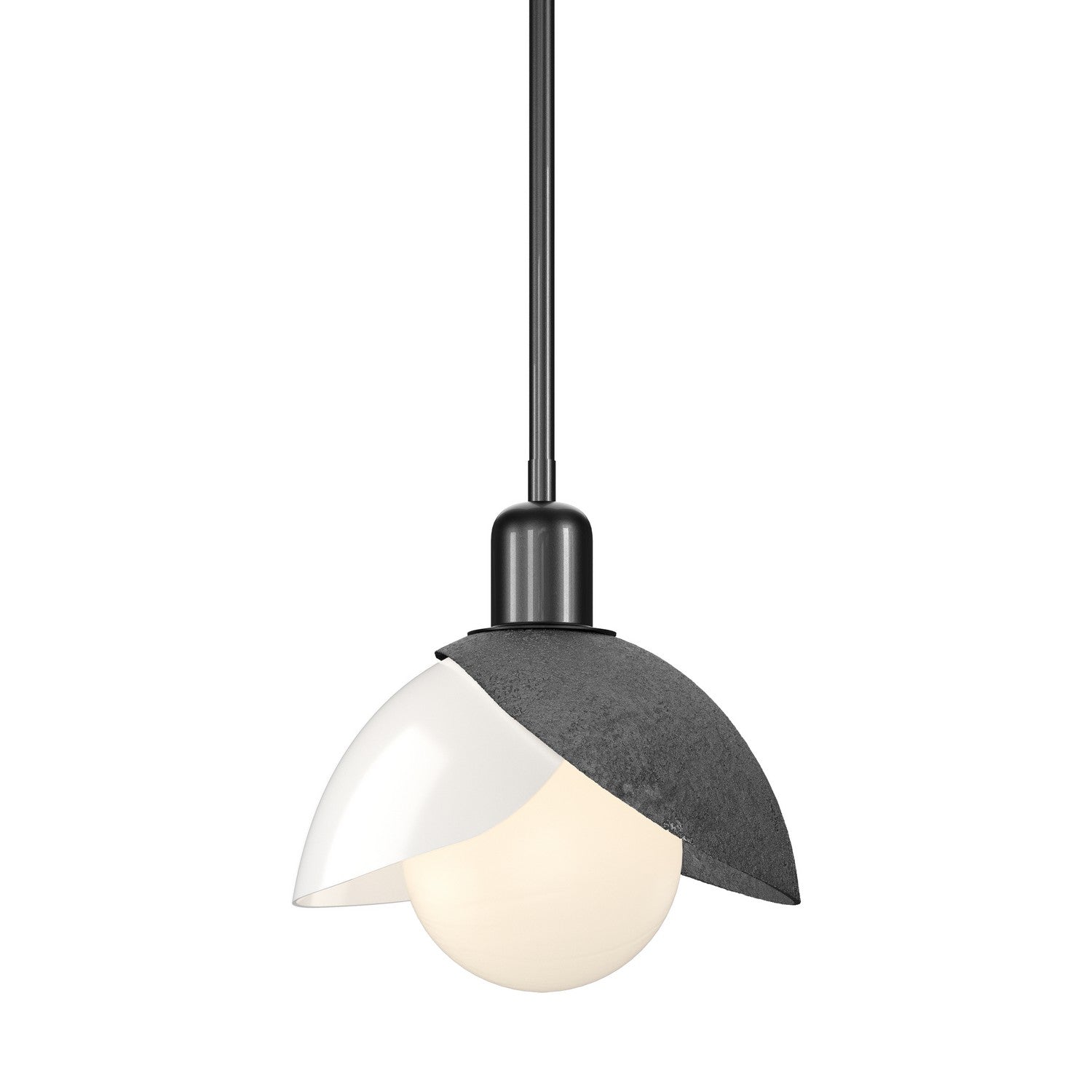 Hubbardton Forge - 181184-SKT-MULT-89-BB0757 - One Light Pendant - Brooklyn - Ink