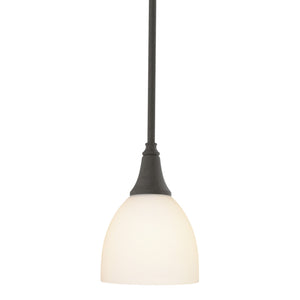 Hubbardton Forge - 182640-SKT-MULT-07-GG0001 - One Light Mini Pendant - Trumpet - Dark Smoke