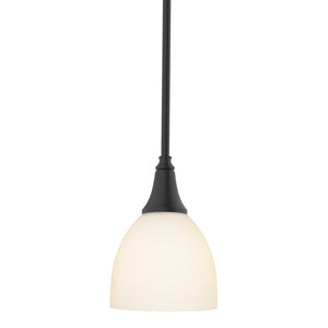 Hubbardton Forge - 182640-SKT-MULT-10-GG0001 - One Light Mini Pendant - Trumpet - Black