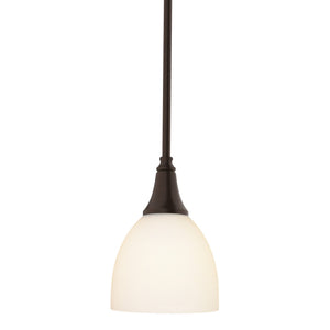Hubbardton Forge - 182640-SKT-MULT-14-GG0001 - One Light Mini Pendant - Trumpet - Oil Rubbed Bronze
