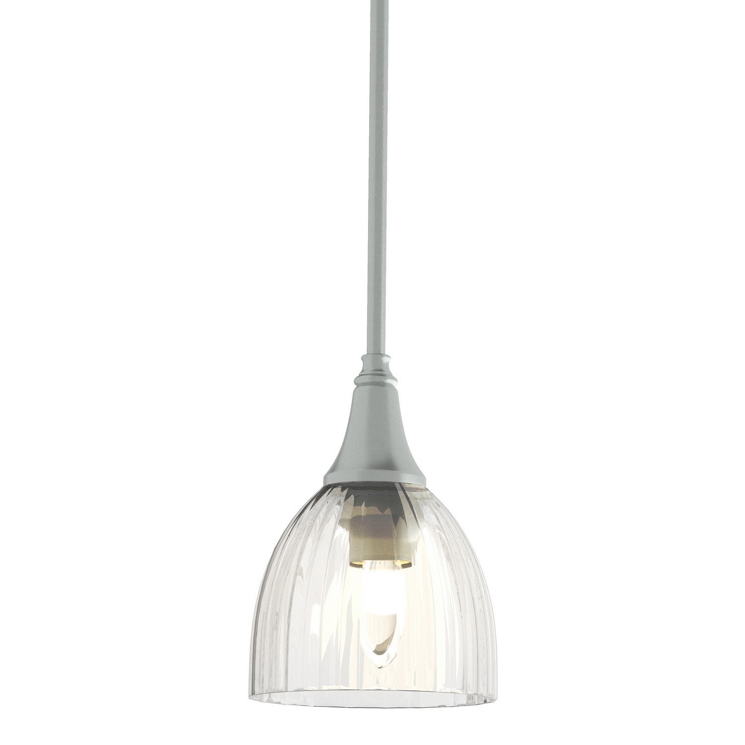 Hubbardton Forge - 182640-SKT-MULT-82-LL0001 - Trumpet Mini Pendant - Trumpet - Vintage Platinum