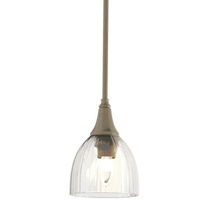 Hubbardton Forge - 182640-SKT-MULT-84-LL0001 - One Light Mini Pendant - Trumpet - Soft Gold