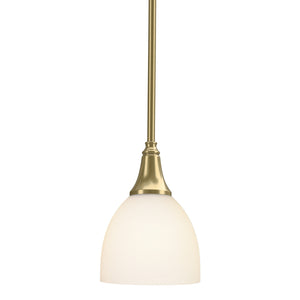 Hubbardton Forge - 182640-SKT-MULT-86-GG0001 - One Light Mini Pendant - Trumpet - Modern Brass