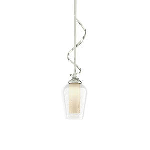 Hubbardton Forge - 183030-SKT-MULT-85-ZS0354 - One Light Mini Pendant - Flora - Sterling