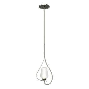 Hubbardton Forge - 183050-SKT-MULT-85-ZS0354 - One Light Mini Pendant - Flora - Sterling