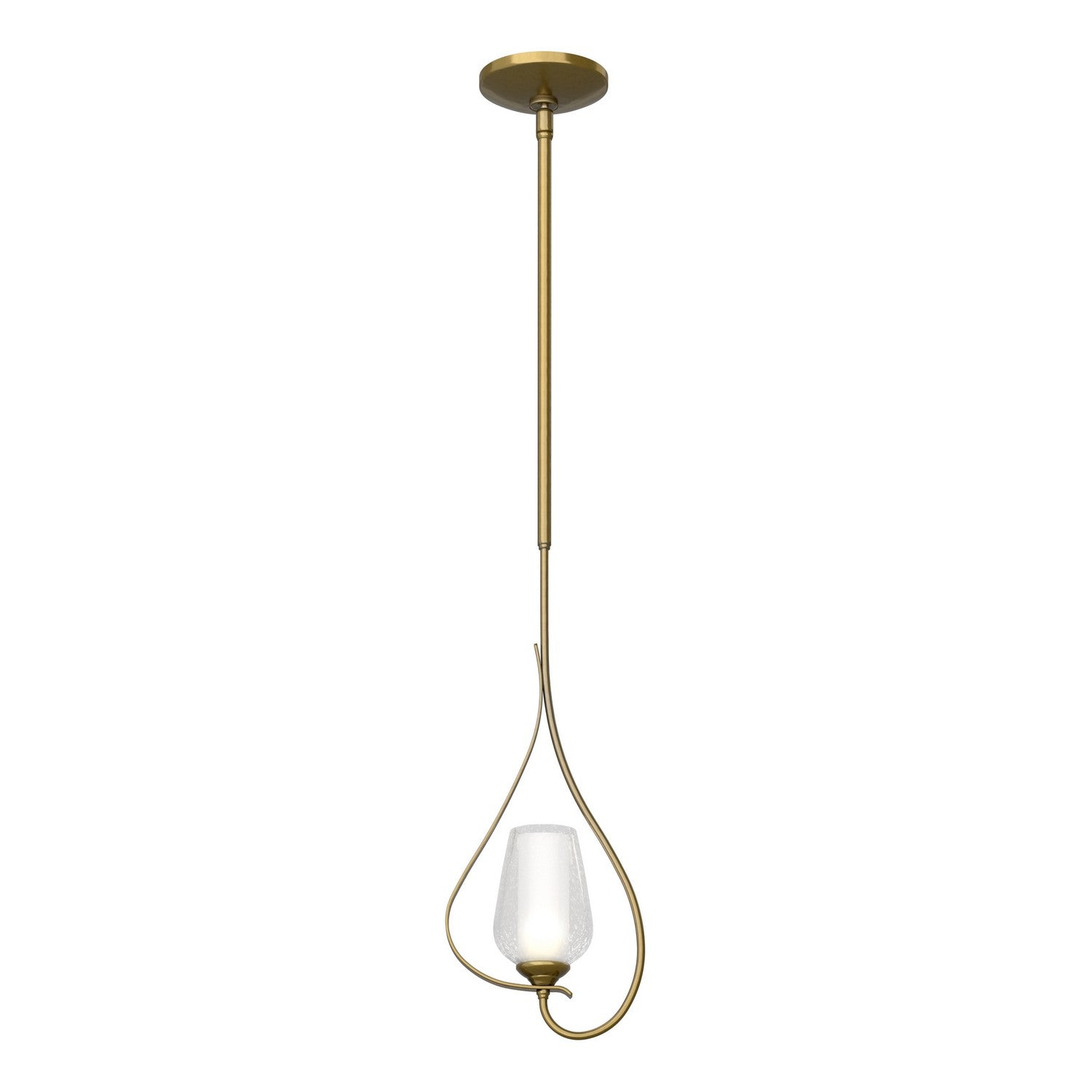 Hubbardton Forge - 183050-SKT-MULT-89-ZS0354 - Flora Up Light Mini Pendant - Flora - Ink