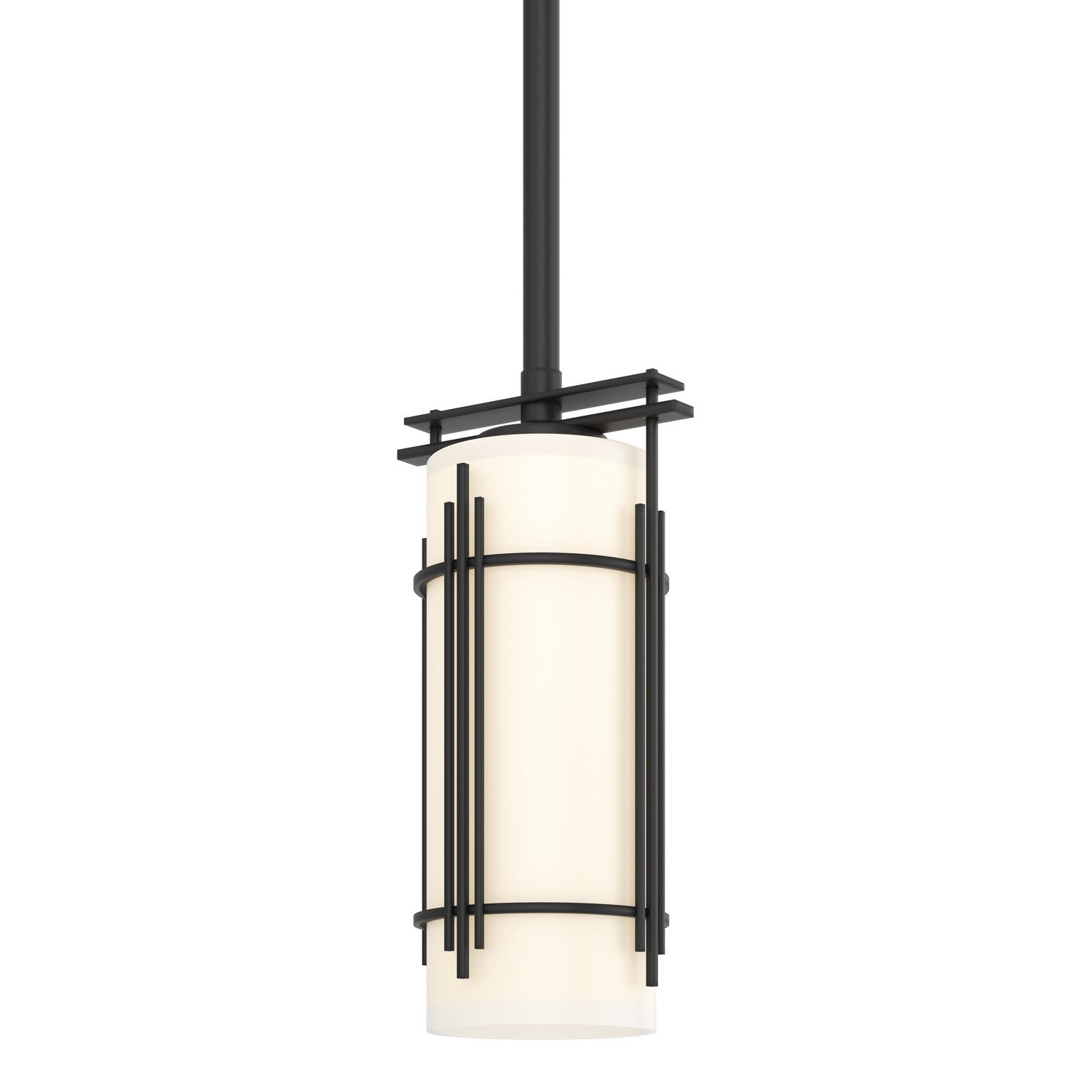 Hubbardton Forge - 183550-SKT-MULT-10-GG0118 - One Light Mini Pendant - Paralline - Black