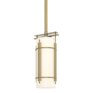 Hubbardton Forge - 183550-SKT-MULT-86-GG0118 - One Light Mini Pendant - Paralline - Modern Brass