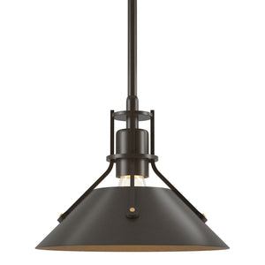 Hubbardton Forge - 184250-SKT-MULT-05-05 - One Light Mini Pendant - Henry - Bronze