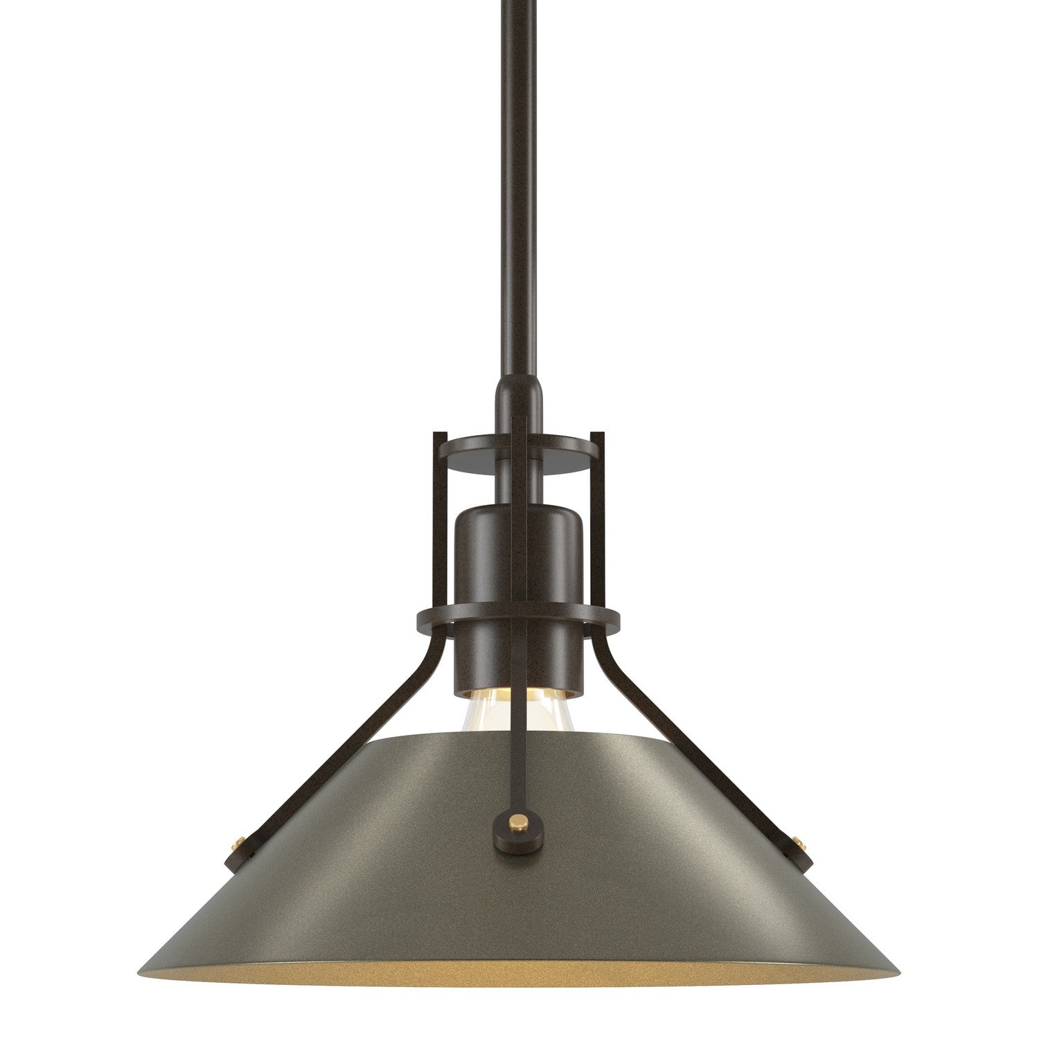 Hubbardton Forge - 184250-SKT-MULT-05-84 - Henry Mini Pendant - Henry - Bronze