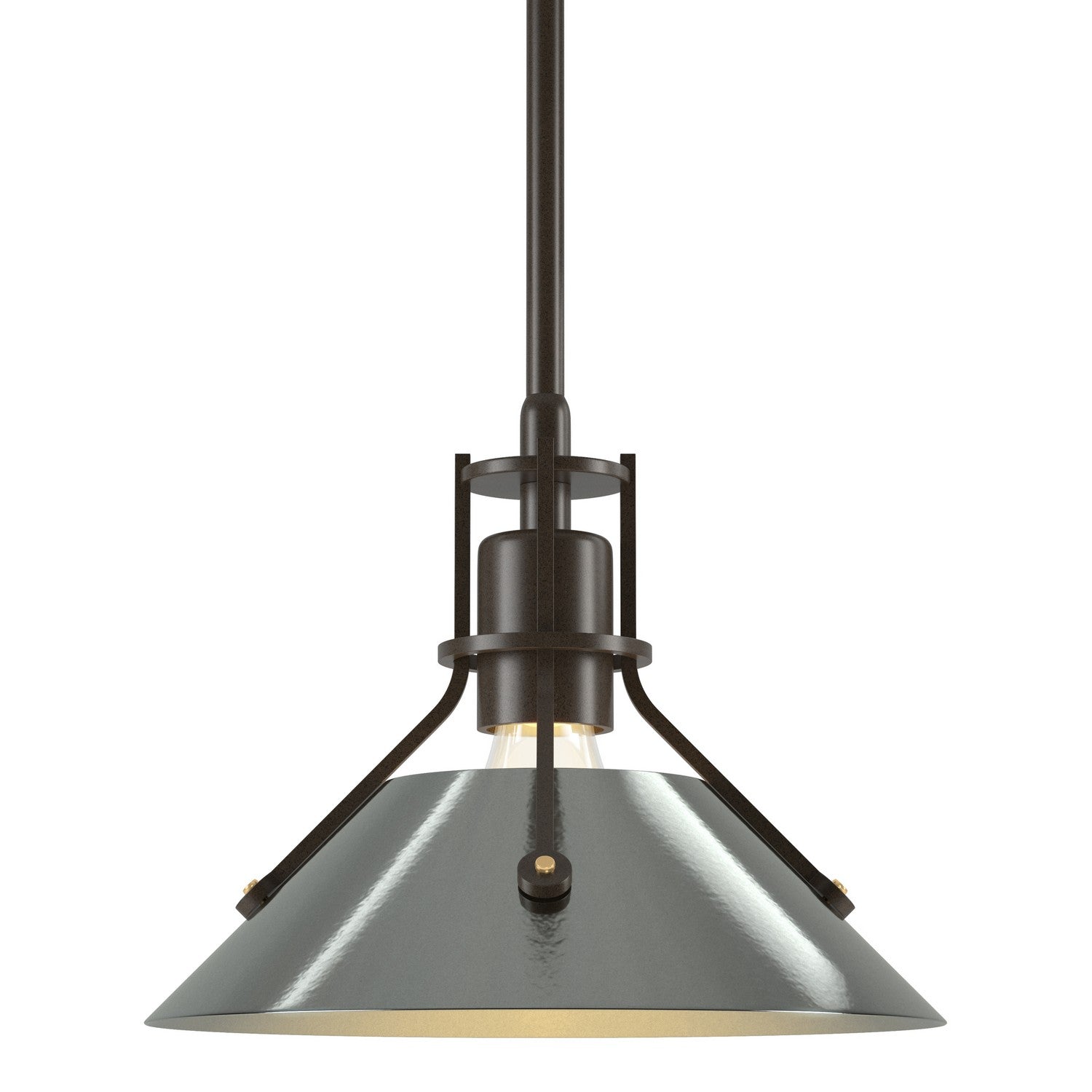Hubbardton Forge - 184250-SKT-MULT-05-85 - One Light Mini Pendant - Henry - Bronze