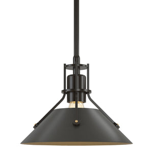 Hubbardton Forge - 184250-SKT-MULT-14-07 - One Light Mini Pendant - Henry - Oil Rubbed Bronze