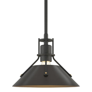 Hubbardton Forge - 184250-SKT-MULT-20-14 - One Light Mini Pendant - Henry - Natural Iron