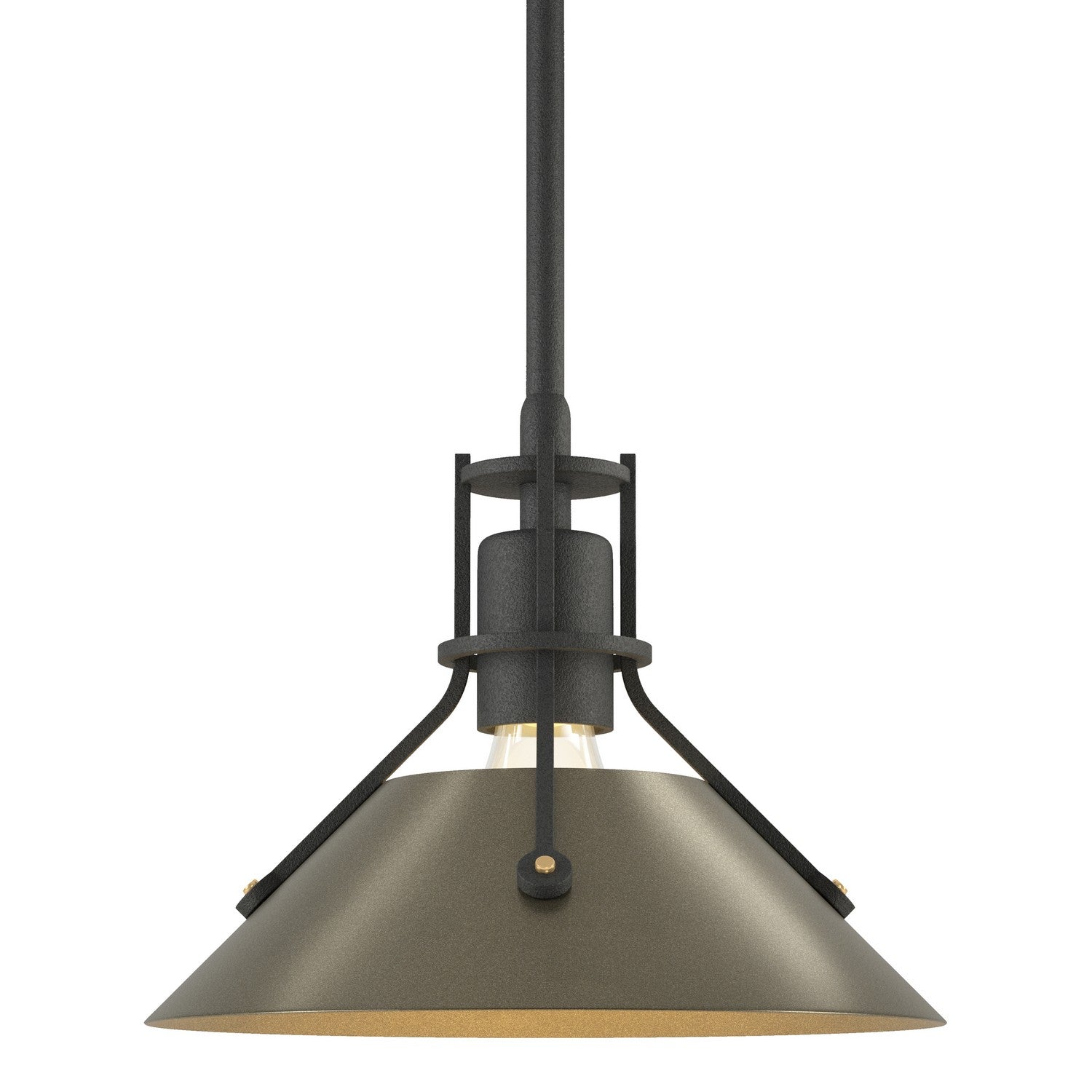 Hubbardton Forge - 184250-SKT-MULT-20-84 - Henry Mini Pendant - Henry - Natural Iron