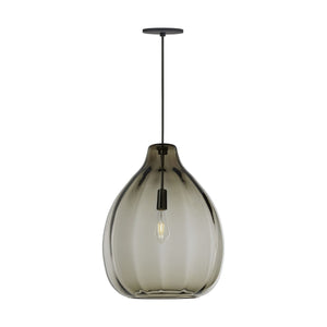 Visual Comfort Modern - 700TDHARPKB - One Light Pendant - Harper - Black