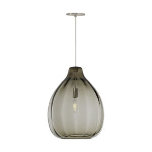 Visual Comfort Modern - 700TDHARPKS - One Light Pendant - Harper - Satin Nickel