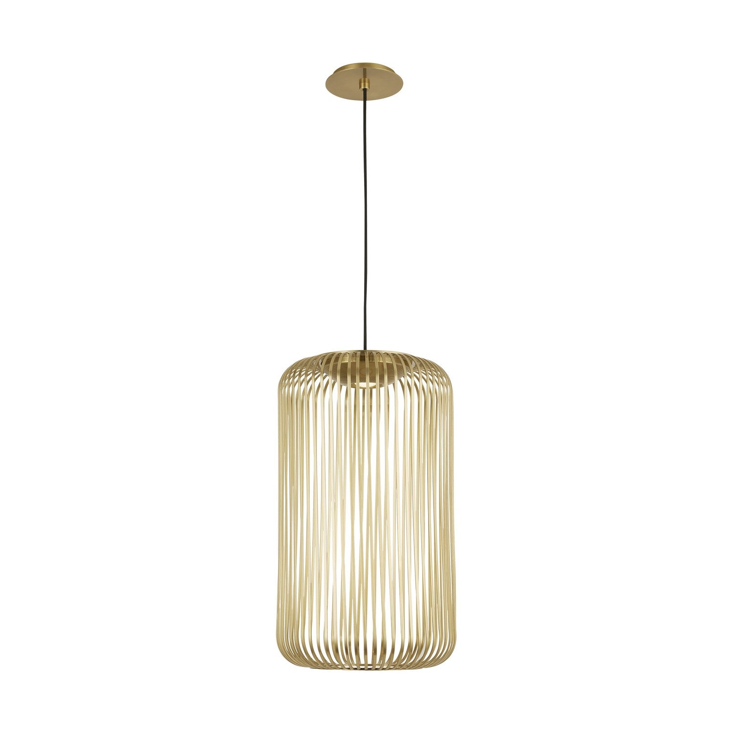 Visual Comfort Modern - 700TDKAI1BR-LED930 - LED Pendant - Kai - Plated Brass