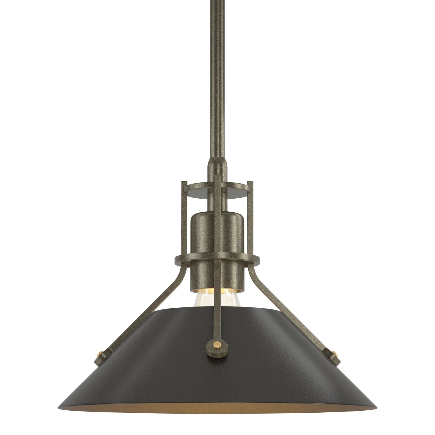 Hubbardton Forge - 184250-SKT-MULT-84-14 - Henry Mini Pendant - Henry - Soft Gold