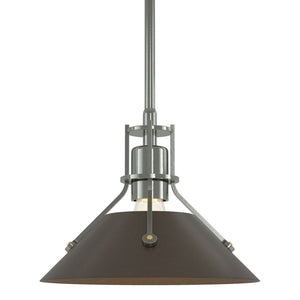 Hubbardton Forge - 184250-SKT-MULT-85-05 - One Light Mini Pendant - Henry - Sterling