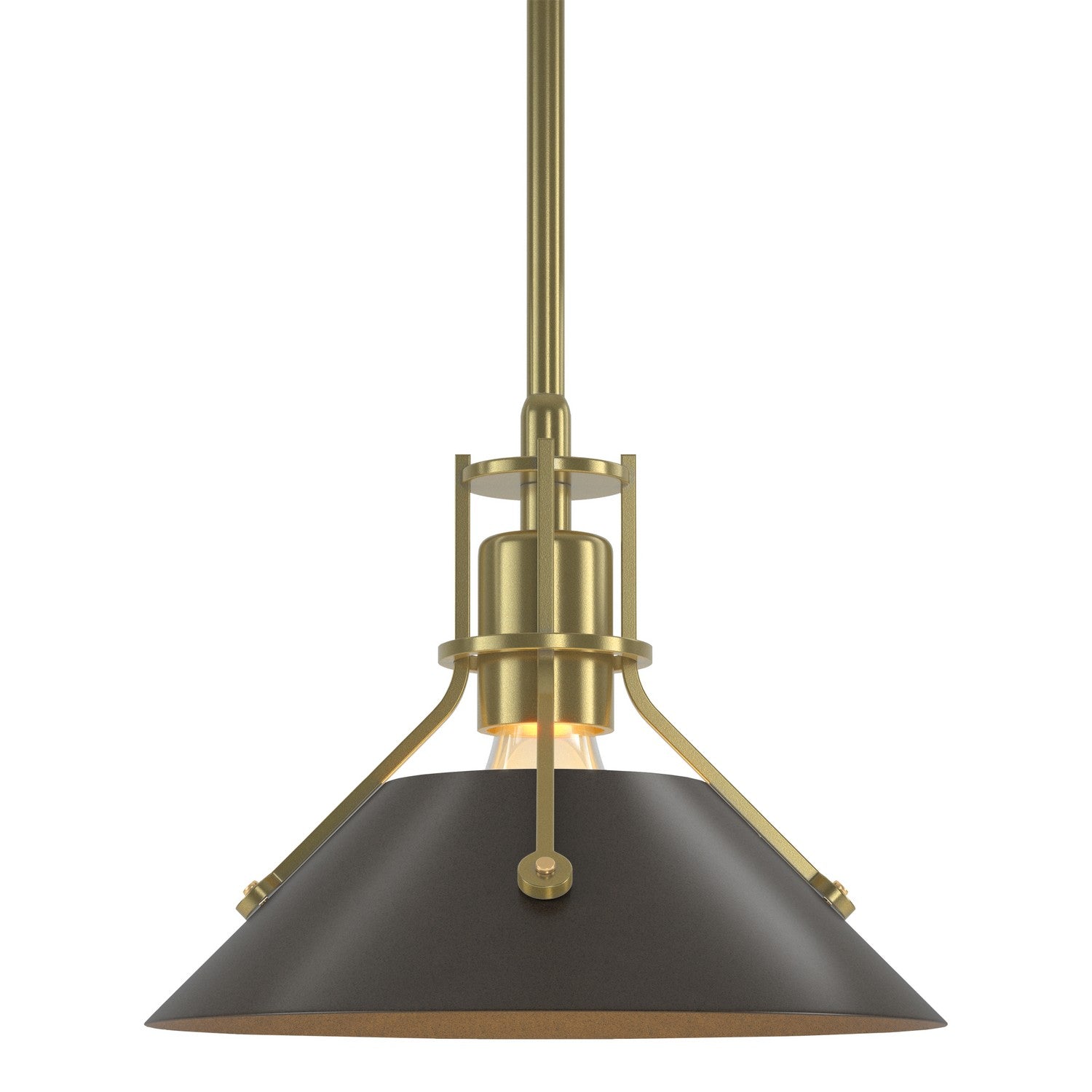 Hubbardton Forge - 184250-SKT-MULT-86-05 - Henry Mini Pendant - Henry - Modern Brass