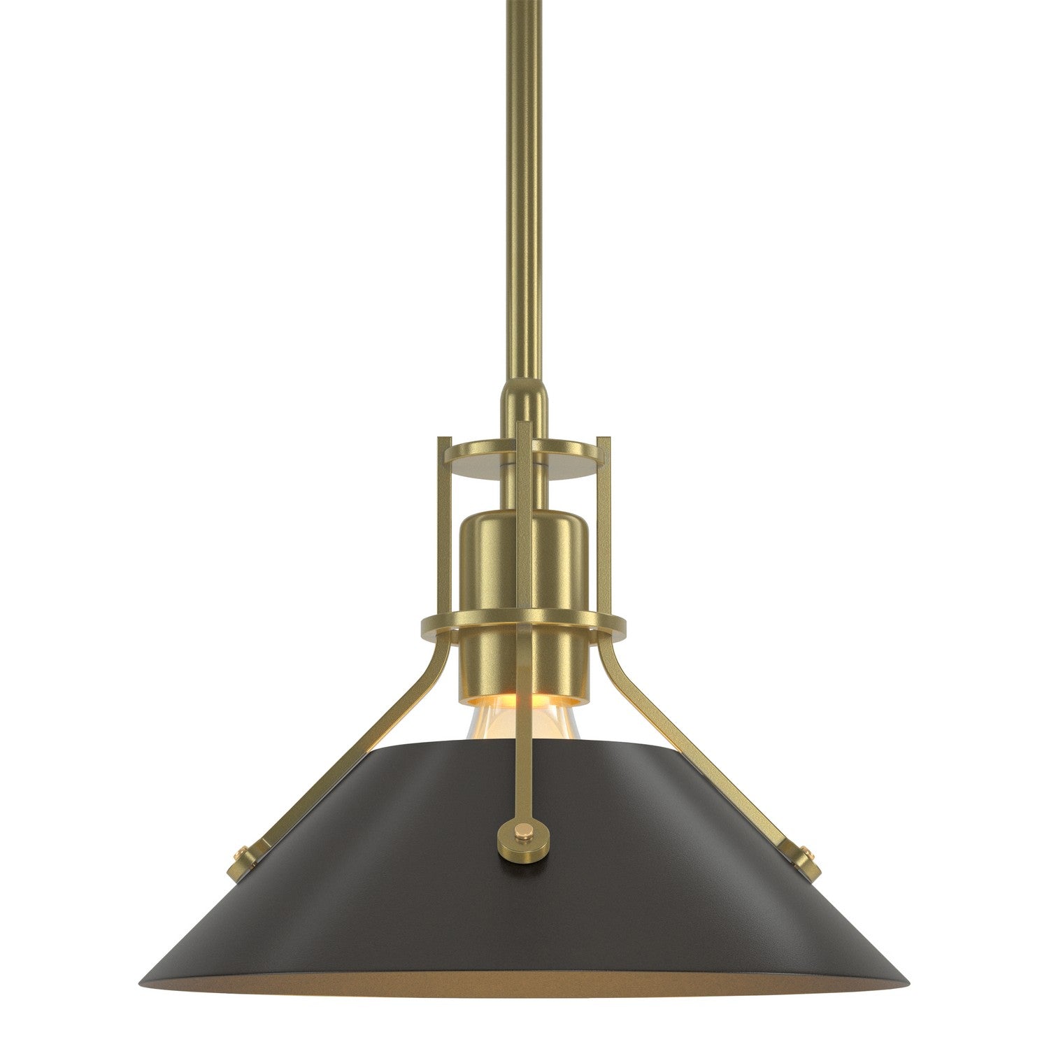 Hubbardton Forge - 184250-SKT-MULT-86-14 - Henry Mini Pendant - Henry - Modern Brass
