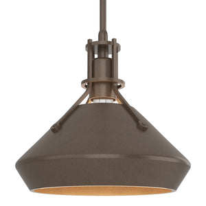 Hubbardton Forge - 184251-SKT-MULT-05-05 - One Light Mini Pendant - Henry - Bronze
