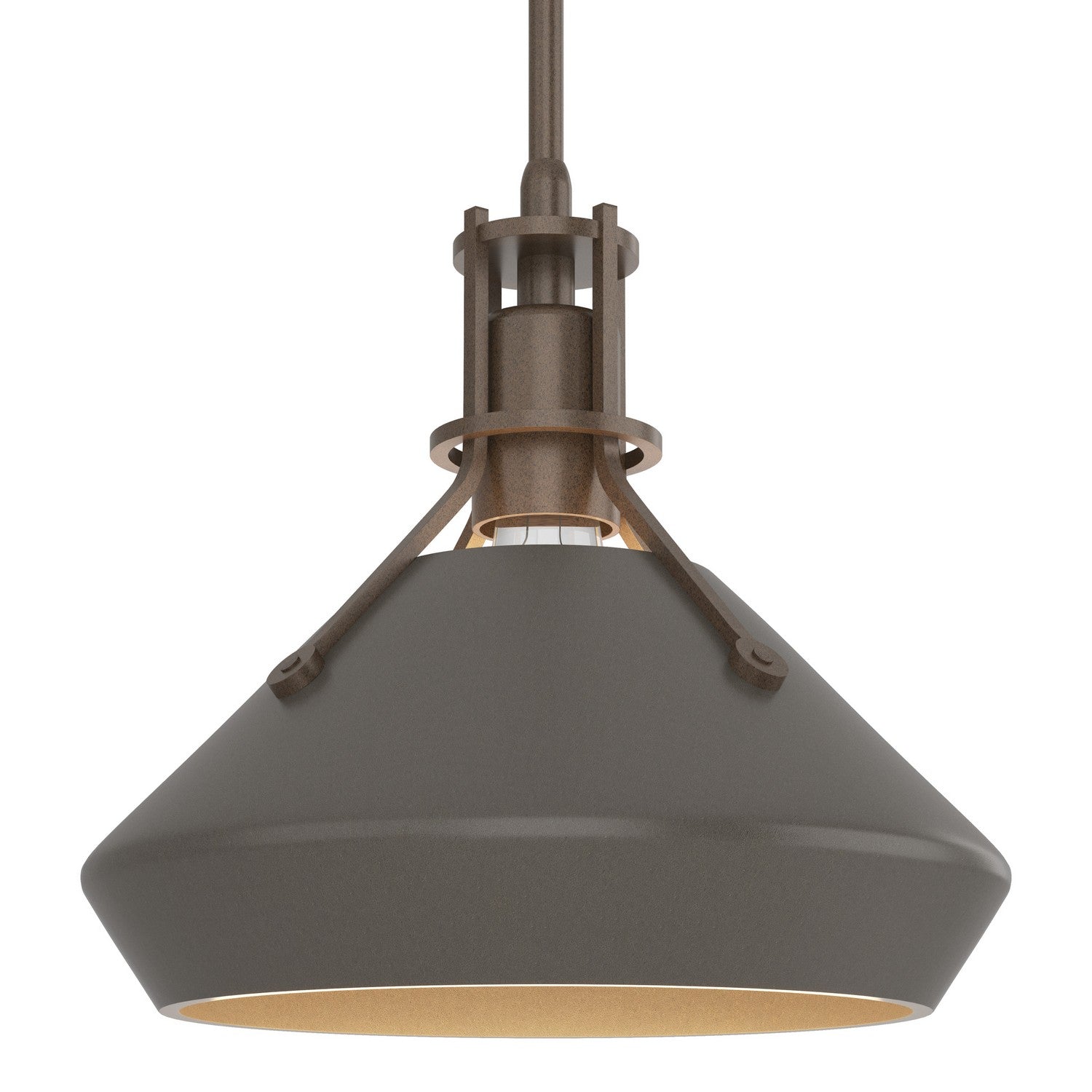 Hubbardton Forge - 184251-SKT-MULT-05-07 - Henry with Chamfer Pendant - Henry - Bronze