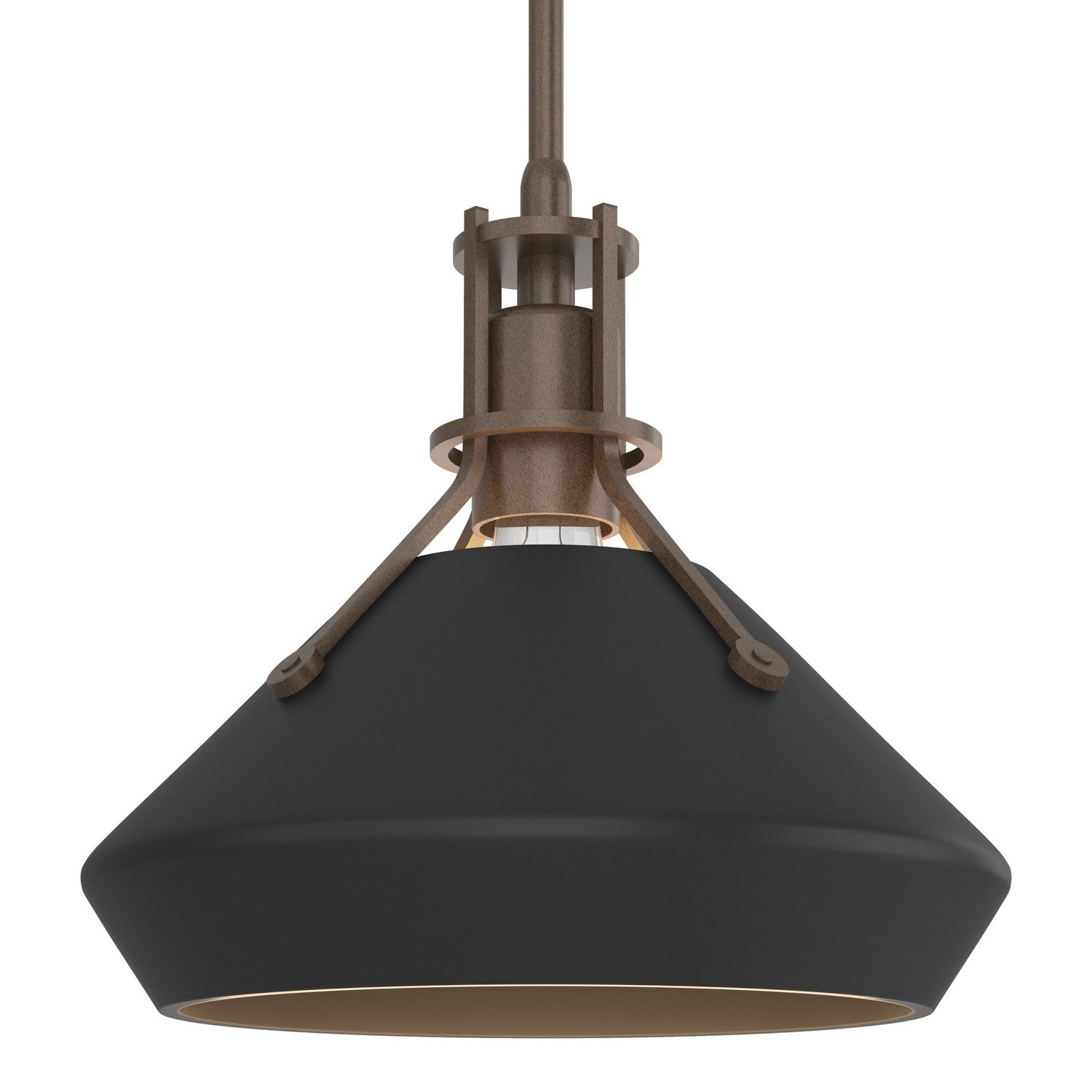 Hubbardton Forge - 184251-SKT-MULT-05-10 - Henry with Chamfer Pendant - Henry - Bronze