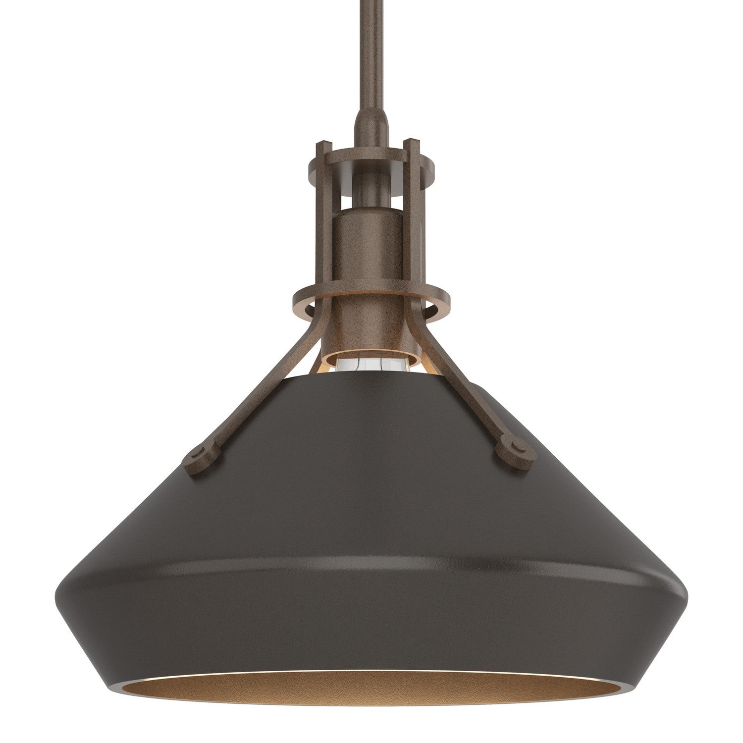 Hubbardton Forge - 184251-SKT-MULT-05-14 - Henry with Chamfer Pendant - Henry - Bronze
