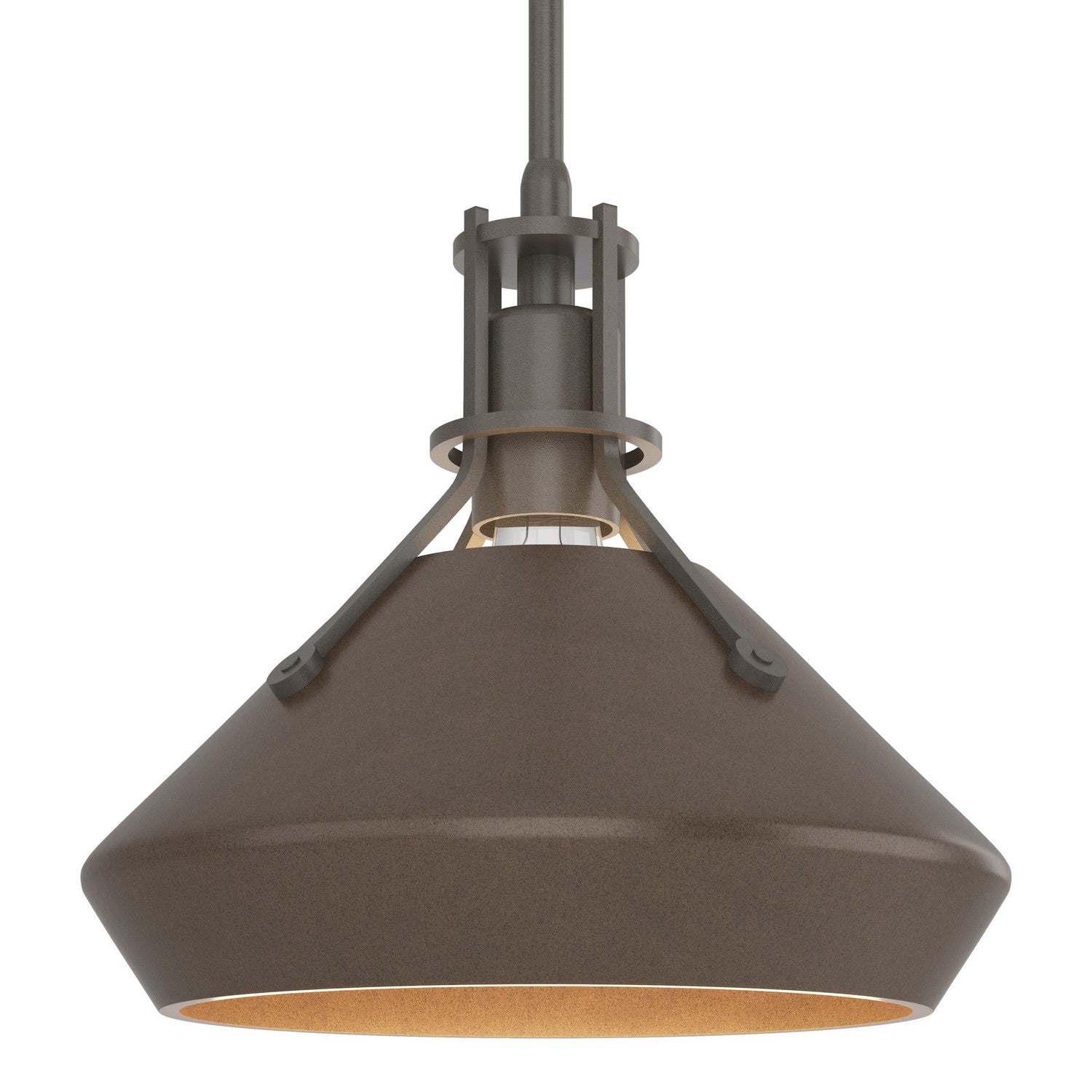 Hubbardton Forge - 184251-SKT-MULT-07-05 - Henry with Chamfer Pendant - Henry - Dark Smoke