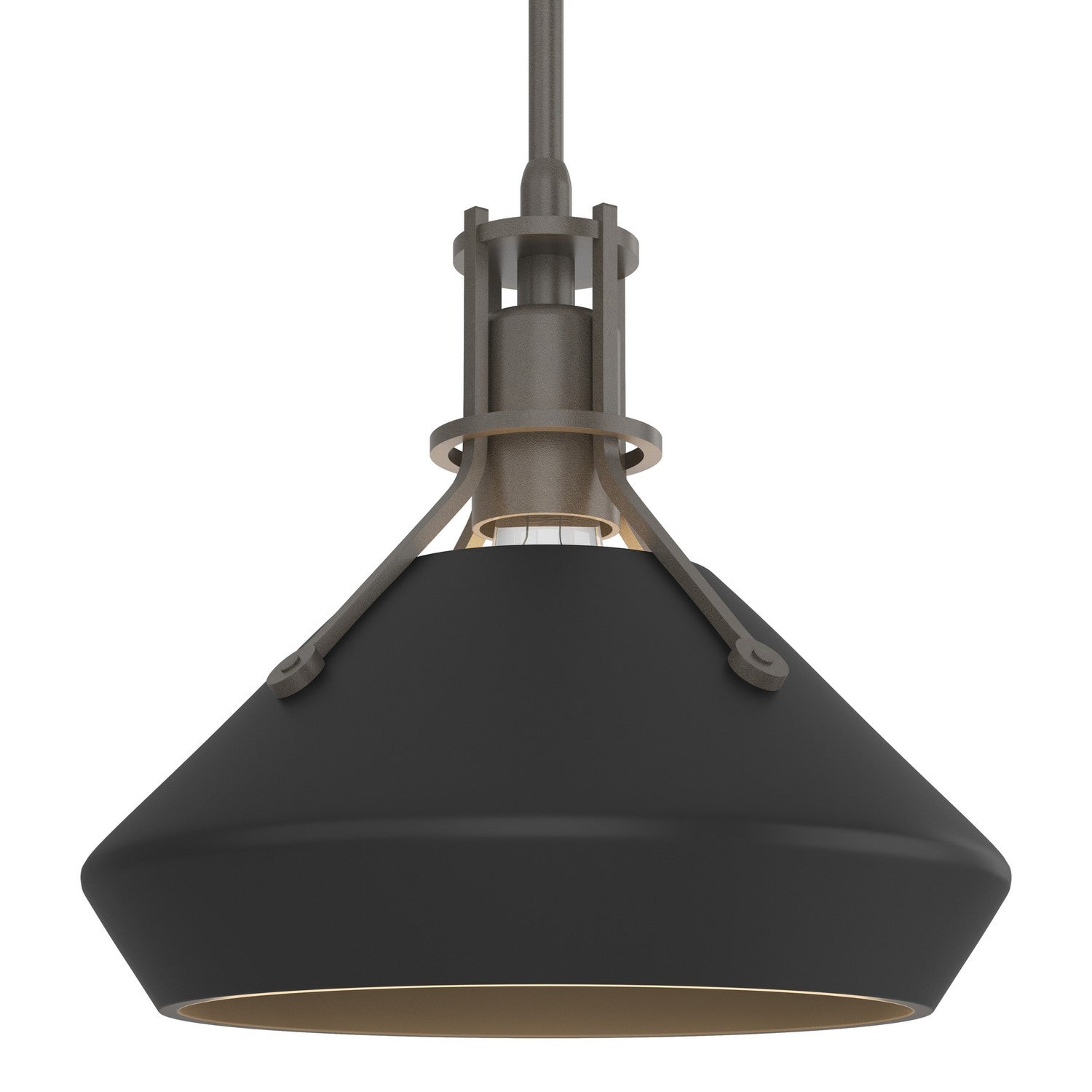 Hubbardton Forge - 184251-SKT-MULT-07-10 - Henry with Chamfer Pendant - Henry - Dark Smoke